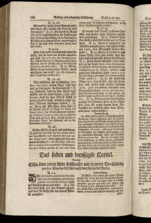 Das sieben und dreyßigste Capitel