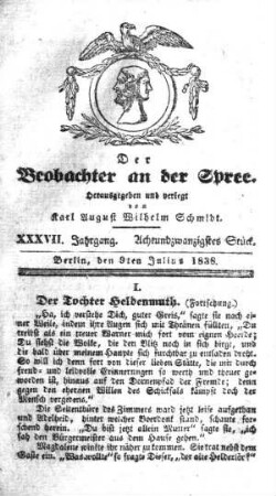 28. Stueck, 9. Juli 1838