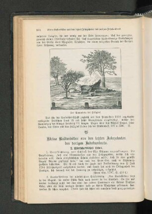 Kleine Kulturbilder aus den letzten Jahrzehnten des vorigen Jahrhunderts.