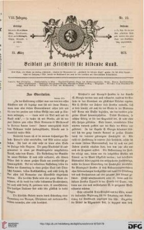 Heft 22 (13. März 1873)