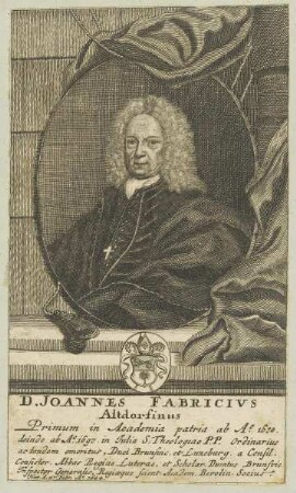 Bildnis des Joannes Fabricivs