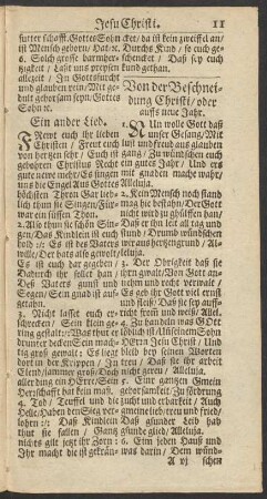 Von der Beschneidung Christi/ oder auffs neue Jahr.