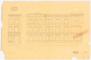 Haus am Askanischen Platz, Berlin: Ansicht (Durchzeichnung)