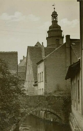 Pegau, Ortsansicht : Am Mühlgraben