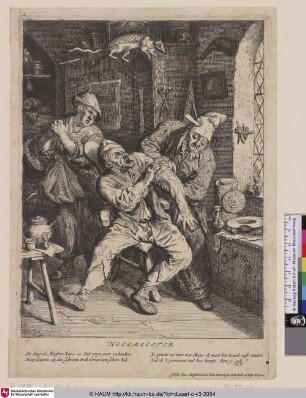 [The village surgeon; Le chirurgien de village; Heelmeester; Der Dorfchirurg]