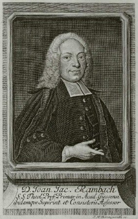 Bildnis Johann Jakob Rambach