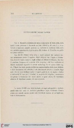 Dichiarazione delle tavole