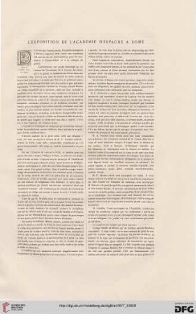 L'exposition de l'Académie d'Espagne à Rome