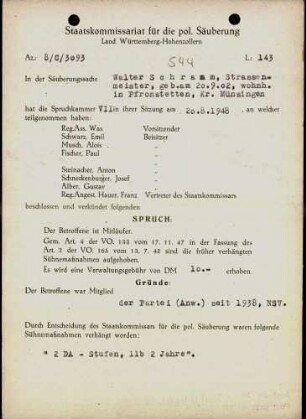 Schramm, Walter