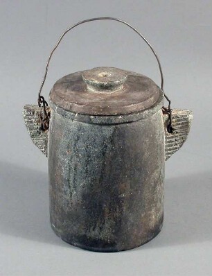 Topf mit Deckel (Steintopfwerkstatt)