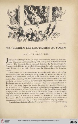 10: Wo bleiben die deutschen Autoren