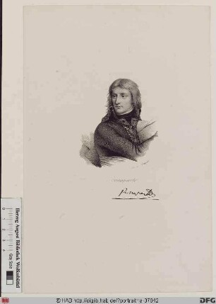 Bildnis Napoléon I. (Bonaparte), 1804-15 Kaiser der Franzosen