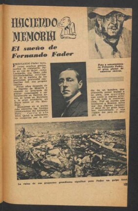 Haciendo memoria: El sueño de Fernando Fader