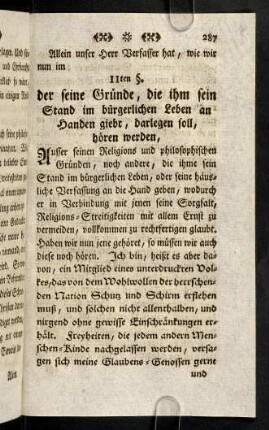 287-295, ausser seinen Religions und philosophischen ...