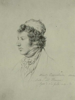 Bildnis des Malers Moritz Oppenheim