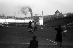 Bukarest: [Fußballspiel] Bucuresti-Berlin, 1 : 0, Spielszene