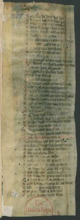 Die dietsche doctrinale (Fragment)