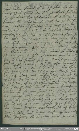 Eigenh. Brief von Dorothea von Schlegel an August Wilhelm von Schlegel, Jena, 24.11.1802