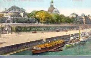 Die Brühl'sche Terrasse in Dresden