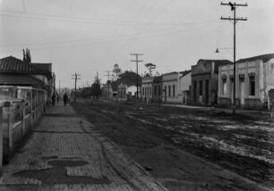 Straßenbild : Blick entlang einer Straße inCampo Grande.