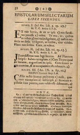 38-49, Epist. I. - Epist. XXIII.