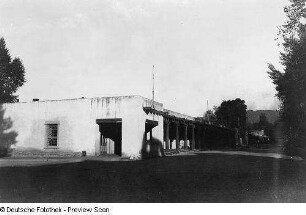 New Mexico, Santa Fe, Architektur, Altspanischer Regierungspalast, Aufnahme, Chamber of Commerce, Santa Fe