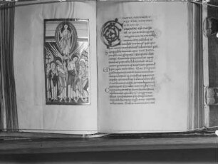 Sakramentarium Gregorianum — Himmelfahrt Christi, Folio 1recto