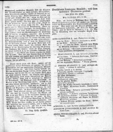 Deutschlands cryptogamische Gewächse nach ihren natürlichen Standorten geordnet : ein Anhang zur Flora Deutschlands von Joh. Christ. Röhling / von Phil. Maxim. Opiz. - Leipzig : Barth, 1817