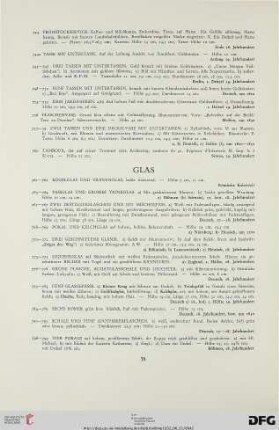 Glas (Nr. 761-804)