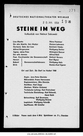 Steine im Weg