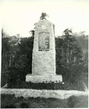 Bretten, KA; Jüdischer Friedhof, Gefallenendenkmal 1914/18