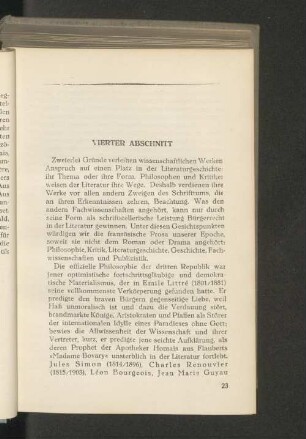 Vierter Abschnitt