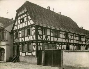 Hauptstr. 87. Bäckerei. Fachwerk