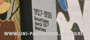 1927-1933 Besetzung durch US-Marines