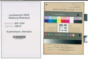 Entnazifizierung Hermann Kuehnemann , geb. 27.04.1901 (Gastwirt)