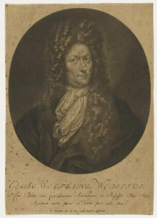 Bildnis des Georg Wolfgang Wedelius
