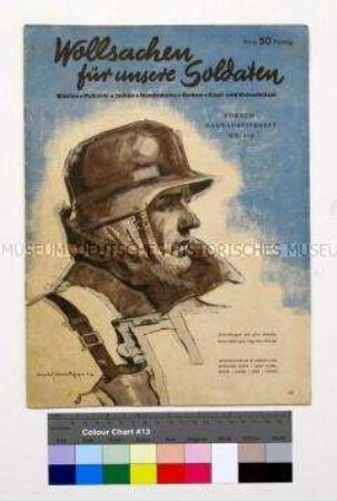 Sonderdruck mit Anleitungen und Ratschlägen für die Herstellung von Winterbekleidung für die Soldaten der Wehrmacht