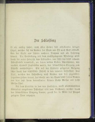 Der Schloßberg