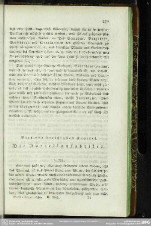 Vier und dreißigstes Kapitel. Die Porcellanfabriken