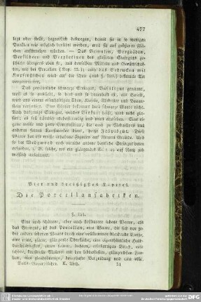Vier und dreißigstes Kapitel. Die Porcellanfabriken