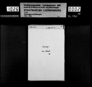 Bürgerrechtsangelegenheiten zu Simmringen
