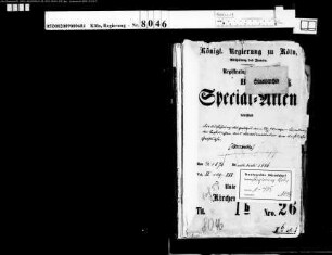 Einstellung der Staatsleistungen an Geistliche (Sperrgesetz vom 22.4.1875) Bd. 2