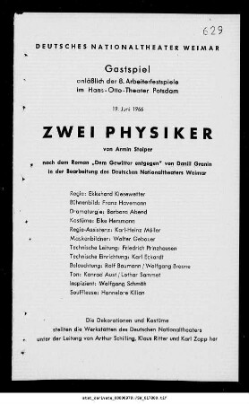 Zwei Physiker