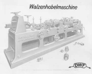 Lagerung für Walzenhobelmaschinen (Kugellagerwerk, Wittenau) : Technikgeschichte | Maschinenbau | Maschinenelemente | Das Kugellager und seine Anwendung