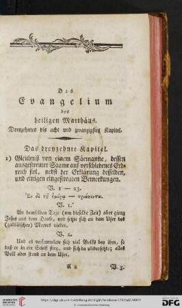 Das dreyzehnte Kapitel