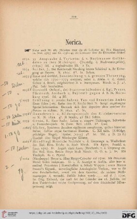 Norica (Nr. 2252-2368)