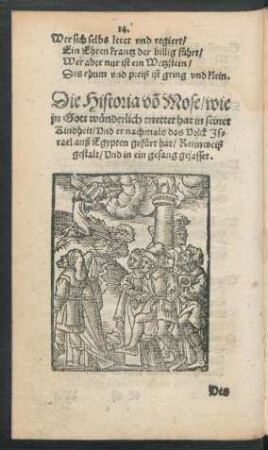 Die Historia von Mose ...