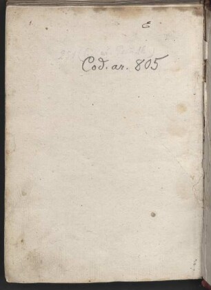 Arabische Sammelhandschrift - BSB Cod.arab. 805