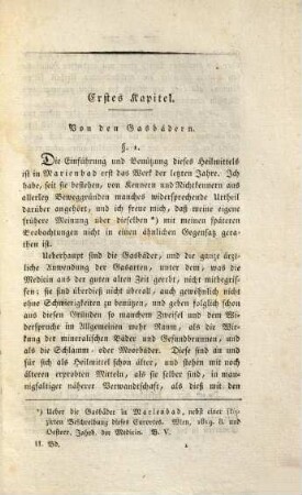 Marienbad nach eigenen bisherigen Beobachtungen und Ansichten ärztlich dargestellt, 2