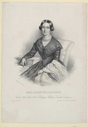 Bildnis der Anna Freiin von Brandhof